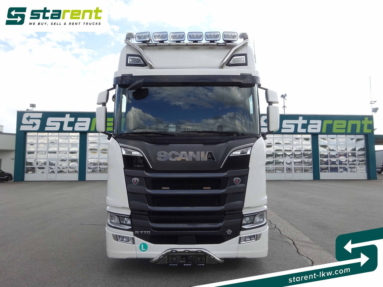 Scania R770 V8 Fahrzeugtransporter, Retarder, Seilwinde - Бордови камион: снимка 2 Scania R770 V8 Fahrzeugtransporter, Retarder, Seilwinde - Бордови камион: снимка 2