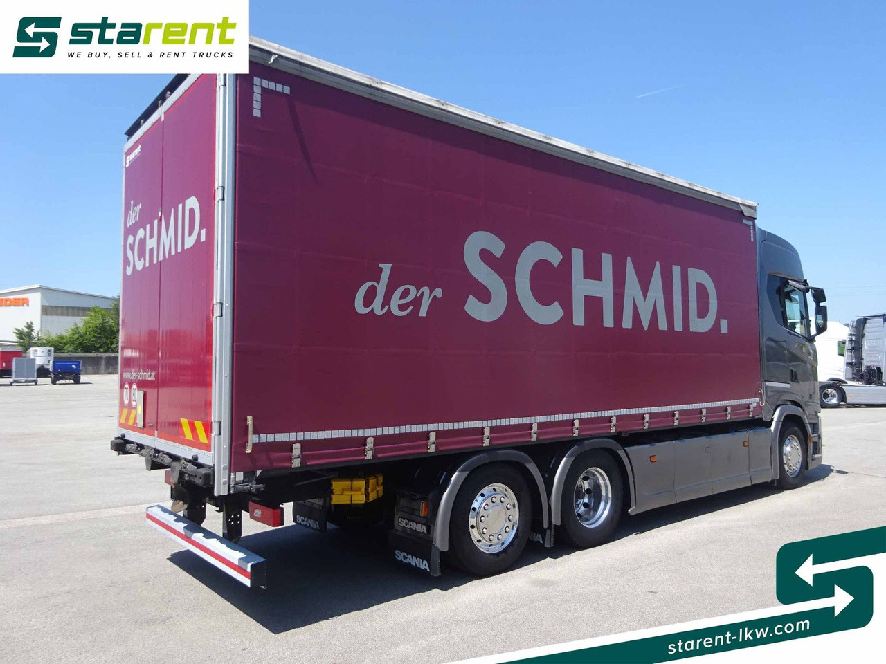 Scania S500 Planen Aufbau Schwarzmüller 6x2, Standklima - Камион с брезент: снимка 5 Scania S500 Planen Aufbau Schwarzmüller 6x2, Standklima - Камион с брезент: снимка 5