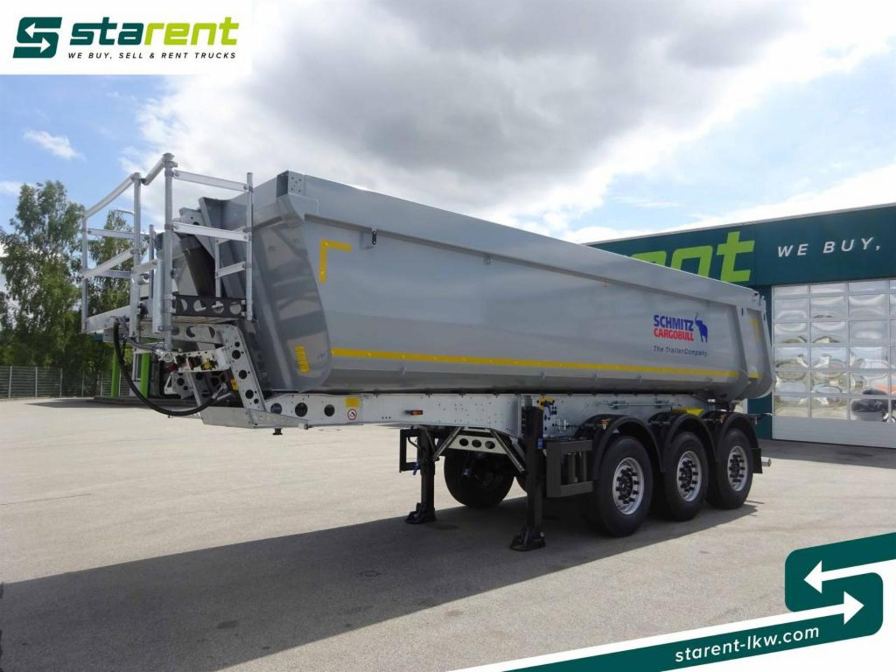 Schmitz 3-Achs Kipper 24m³ Liftachse VERZINKT - Самосвал полуремарке: снимка 1 Schmitz 3-Achs Kipper 24m³ Liftachse VERZINKT - Самосвал полуремарке: снимка 1