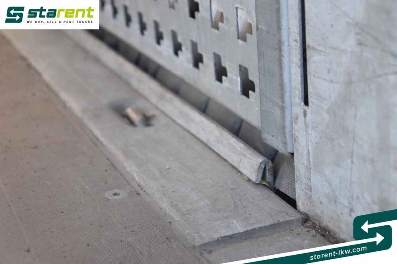 Брезентово полуремарке Schmitz Tautliner Hubdach Lift-A Palka Palettenanschlagl.: снимка 17