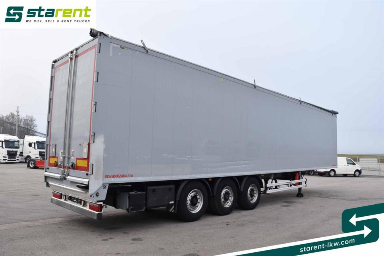 Schwarzmüller Schubbodenauflieger 10mm Liftachse - С плъзгащ под полуремарке: снимка 5 Schwarzmüller Schubbodenauflieger 10mm Liftachse - С плъзгащ под полуремарке: снимка 5