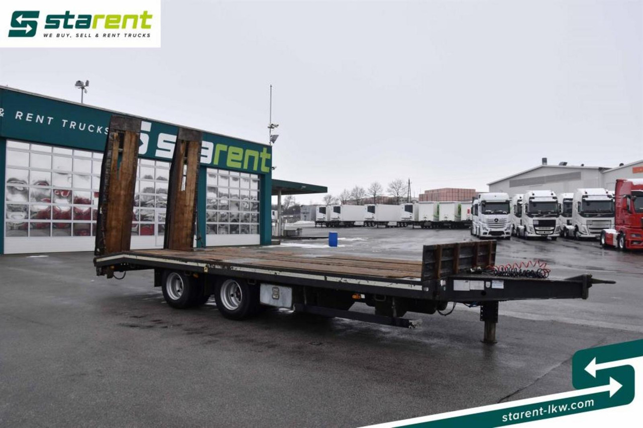 Schwarzmüller Tandemtieflader Rampen SAF Containerverriegelung - Нискорамна площадка ремарке: снимка 3 Schwarzmüller Tandemtieflader Rampen SAF Containerverriegelung - Нискорамна площадка ремарке: снимка 3