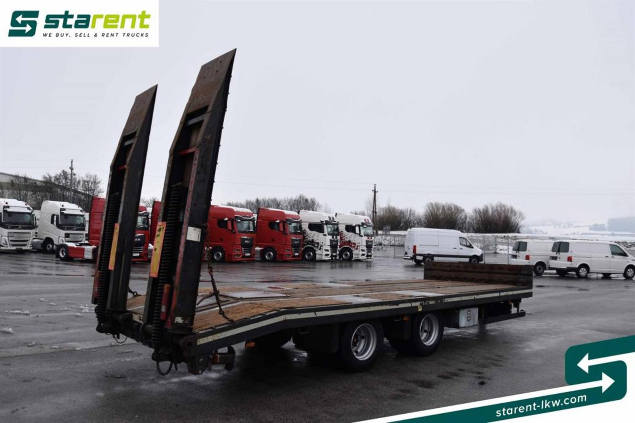 Schwarzmüller Tandemtieflader Rampen SAF Containerverriegelung - Нискорамна площадка ремарке: снимка 5 Schwarzmüller Tandemtieflader Rampen SAF Containerverriegelung - Нискорамна площадка ремарке: снимка 5