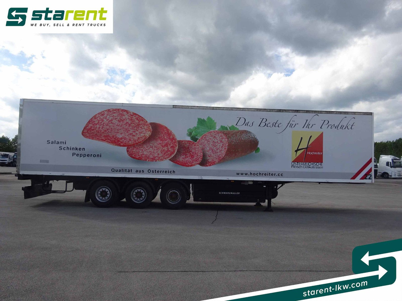 Schwarzmüller Thermotrailer, Thermo King SL400, Liftachse, SAF - Рефрижератор полуремарке: снимка 4 Schwarzmüller Thermotrailer, Thermo King SL400, Liftachse, SAF - Рефрижератор полуремарке: снимка 4