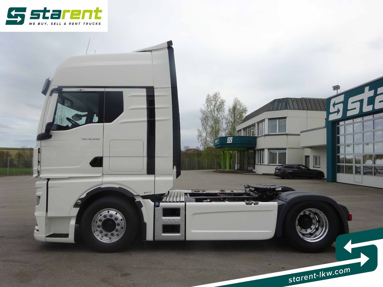 Влекач MAN TGX 18.540 LL, GX-Fahrerhaus, Retarder: снимка 8