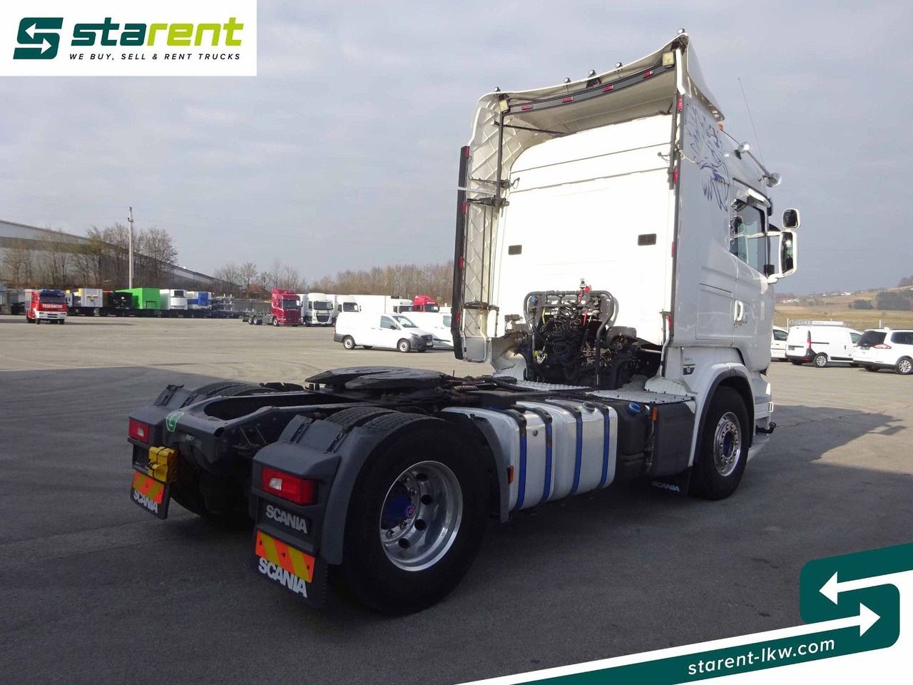 Scania R450, Standklima, Retarder, Navi, Hydraulik - Влекач: снимка 5 Scania R450, Standklima, Retarder, Navi, Hydraulik - Влекач: снимка 5