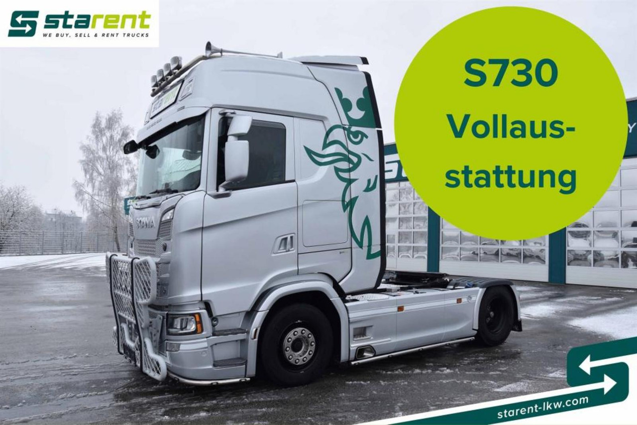 Scania S730 V8 Standklima Retarder Vollluftfederung TV - Влекач: снимка 1 Scania S730 V8 Standklima Retarder Vollluftfederung TV - Влекач: снимка 1
