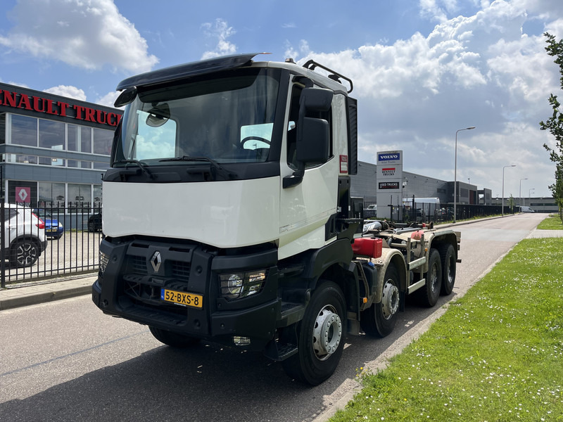 Мултилифт с кука камион Renault K 460 8X4 EURO 6 !!! 120.280 KM: снимка 1