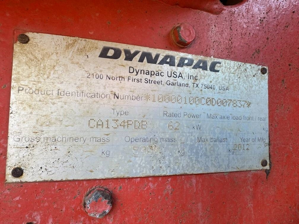 Комбиниран валяк Dynapac CA 134 PDB: снимка 11