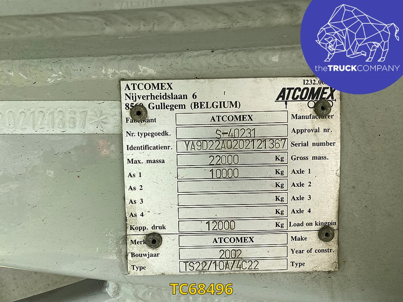 Полуремарке цистерна Atcomex: снимка 9 Полуремарке цистерна Atcomex: снимка 9