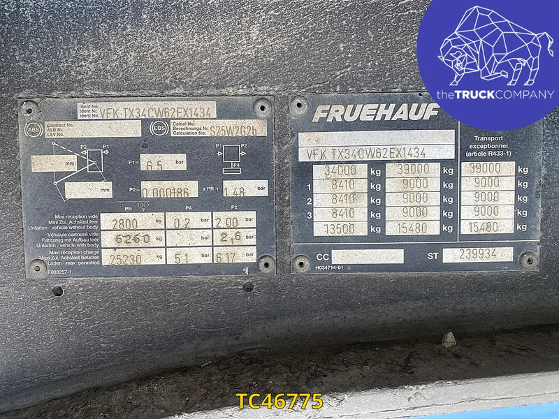 Fruehauf - Брезентово полуремарке: снимка 2 Fruehauf - Брезентово полуремарке: снимка 2
