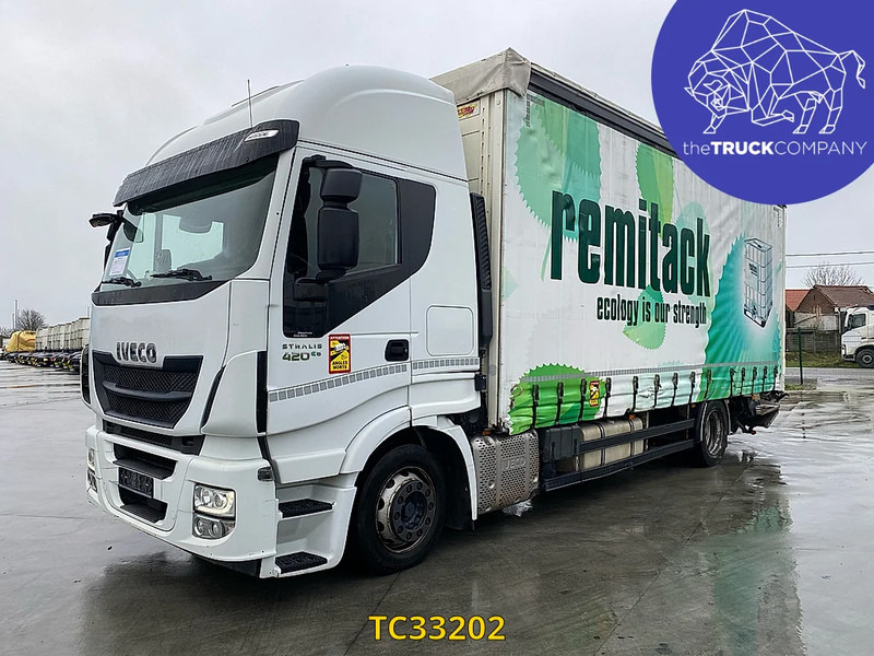 Iveco Stralis 420 - Камион с брезент: снимка 1 Iveco Stralis 420 - Камион с брезент: снимка 1