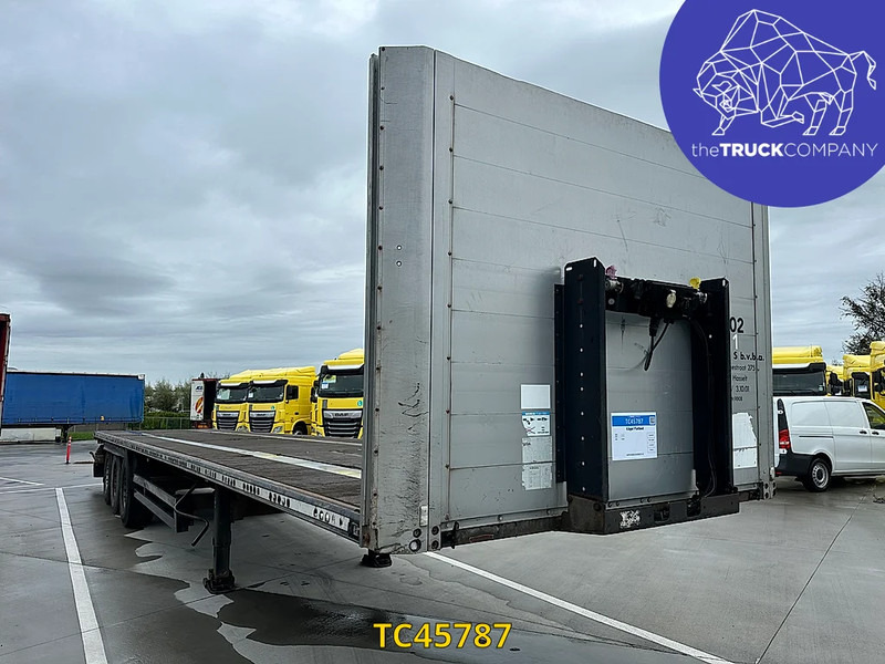 Kögel - Бордово полуремарке/ Платформа: снимка 1 Kögel - Бордово полуремарке/ Платформа: снимка 1