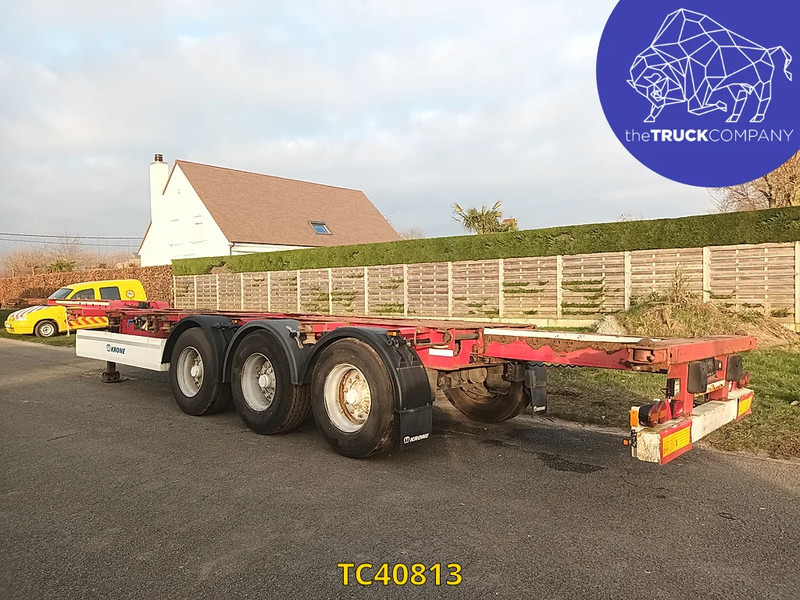 Krone - Контейнеровоз/ Сменна каросерия полуремарке: снимка 4 Krone - Контейнеровоз/ Сменна каросерия полуремарке: снимка 4