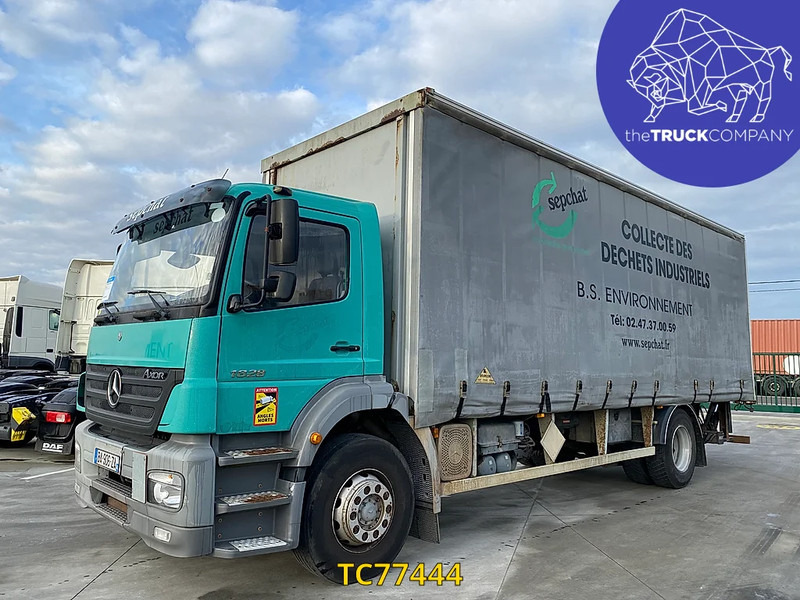 Mercedes-Benz Axor 1828 - Камион с брезент: снимка 1 Mercedes-Benz Axor 1828 - Камион с брезент: снимка 1