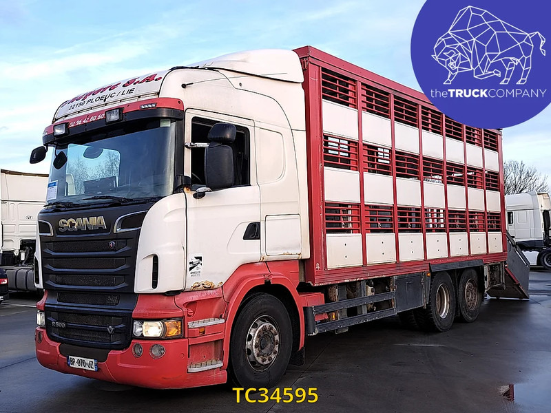 Scania R 500 - За превоз на животни камион: снимка 1 Scania R 500 - За превоз на животни камион: снимка 1