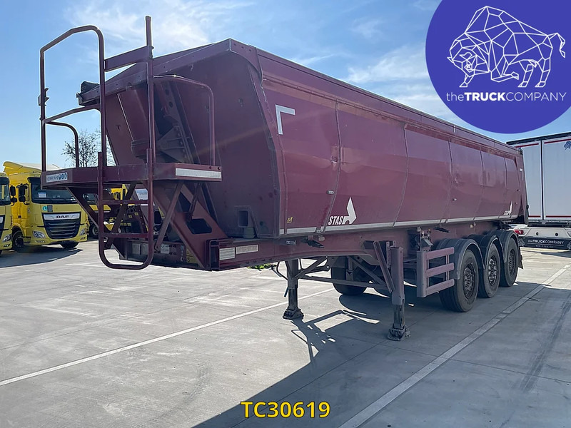 Stas 28m3 geïsolleerd Insulated - Самосвал полуремарке: снимка 1 Stas 28m3 geïsolleerd Insulated - Самосвал полуремарке: снимка 1