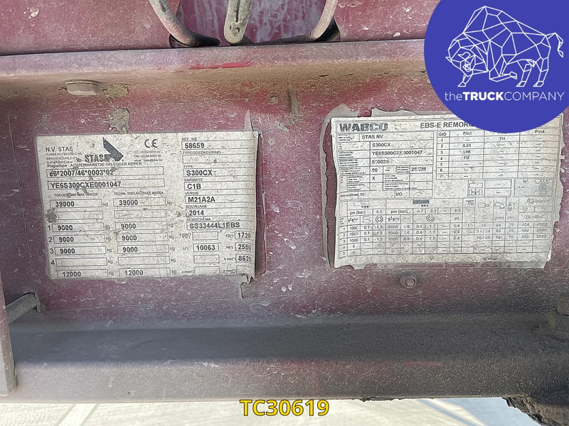 Stas 28m3 geïsolleerd Insulated - Самосвал полуремарке: снимка 5 Stas 28m3 geïsolleerd Insulated - Самосвал полуремарке: снимка 5