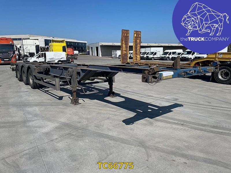 TURBOS HOET - Контейнеровоз/ Сменна каросерия полуремарке: снимка 1 TURBOS HOET - Контейнеровоз/ Сменна каросерия полуремарке: снимка 1