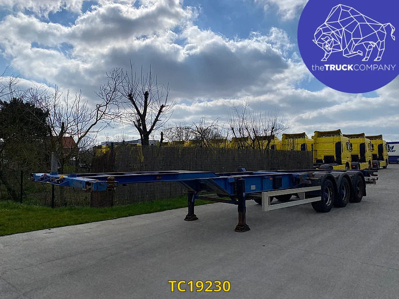 TURBOS HOET - Контейнеровоз/ Сменна каросерия полуремарке: снимка 1 TURBOS HOET - Контейнеровоз/ Сменна каросерия полуремарке: снимка 1