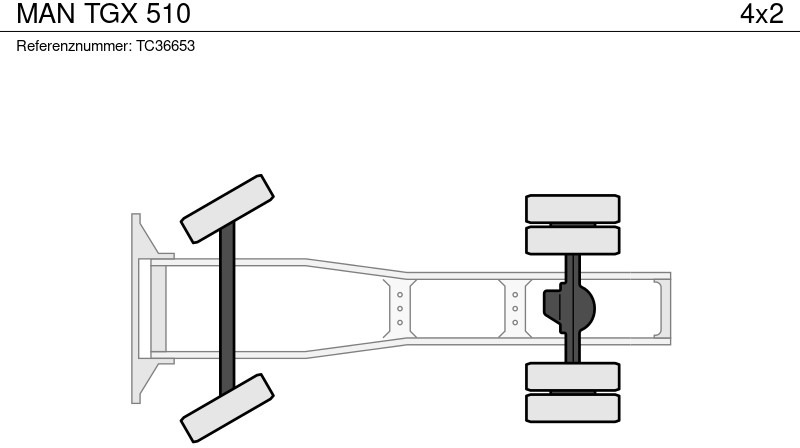 Влекач MAN TGX 510: снимка 17