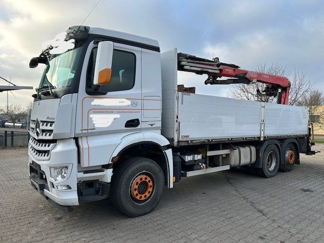 Mercedes-Benz 2545 Kran FASSI F195AS Mercedes-Benz 2545 Kran FASSI F195AS - Бордови камион, Камион с кран: снимка 1 Mercedes-Benz 2545 Kran FASSI F195AS Mercedes-Benz 2545 Kran FASSI F195AS - Бордови камион, Камион с кран: снимка 1