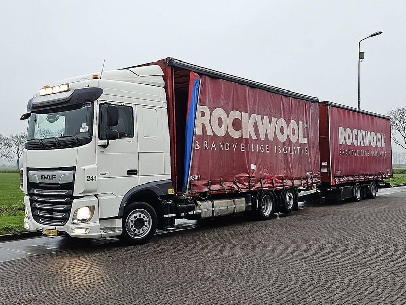 DAF XF 450 FAN 6X2 STEERAXLE - Камион с брезент: снимка 2 DAF XF 450 FAN 6X2 STEERAXLE - Камион с брезент: снимка 2