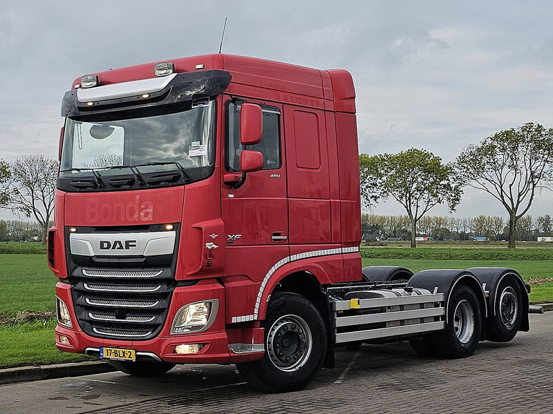DAF XF 480 6X2 FAN WB 390 - Шаси кабина: снимка 2 DAF XF 480 6X2 FAN WB 390 - Шаси кабина: снимка 2