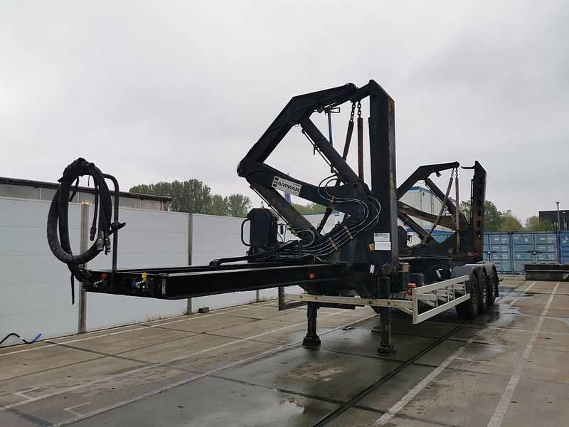 HAMMAR HAMMAR 160S SIDE LOADER - Контейнеровоз/ Сменна каросерия полуремарке: снимка 1 HAMMAR HAMMAR 160S SIDE LOADER - Контейнеровоз/ Сменна каросерия полуремарке: снимка 1