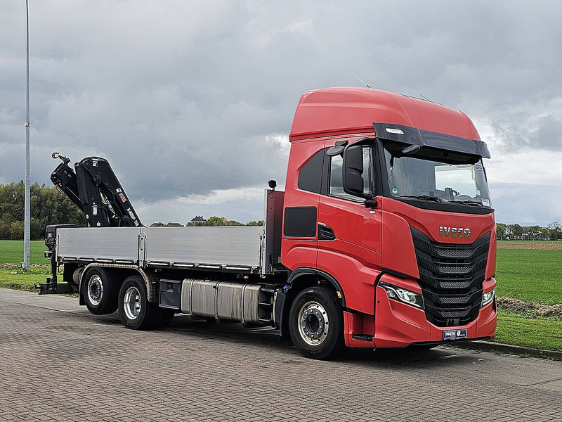 Iveco S-WAY AS260S46 6X2-4 HIAB 155-E2 - Бордови камион, Камион с кран: снимка 5 Iveco S-WAY AS260S46 6X2-4 HIAB 155-E2 - Бордови камион, Камион с кран: снимка 5