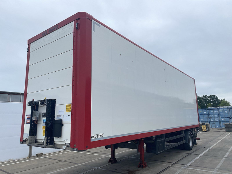 Kelberg 1 AXLE CITY TRIDEC STEERING LBW - Затворена каросерия полуремарке: снимка 1 Kelberg 1 AXLE CITY TRIDEC STEERING LBW - Затворена каросерия полуремарке: снимка 1