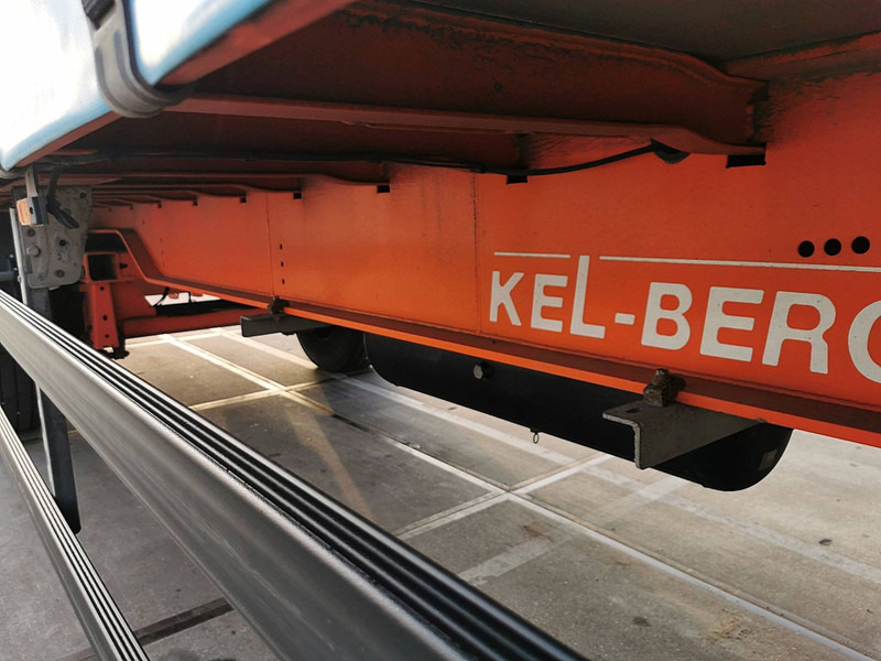 Брезентово полуремарке Kelberg D400V/XL/ZL/BPW 1 AXLE CITY LIFT LBW: снимка 8
