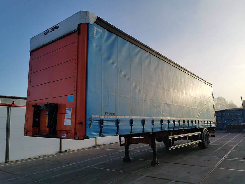 Kelberg D400V/XL/ZL/BPW 1 AXLE CITY LIFT LBW - Брезентово полуремарке: снимка 1 Kelberg D400V/XL/ZL/BPW 1 AXLE CITY LIFT LBW - Брезентово полуремарке: снимка 1