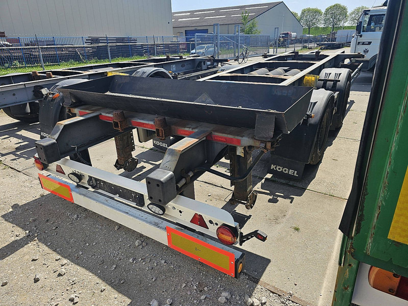 Kögel ZW18 BDF TANDEM - Контейнеровоз/ Сменна каросерия ремарке: снимка 3 Kögel ZW18 BDF TANDEM - Контейнеровоз/ Сменна каросерия ремарке: снимка 3
