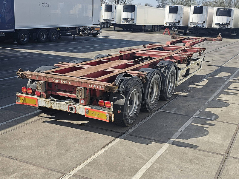 Krone SD 27 2x20ft 1x30ft 1x40ft - Контейнеровоз/ Сменна каросерия полуремарке: снимка 2 Krone SD 27 2x20ft 1x30ft 1x40ft - Контейнеровоз/ Сменна каросерия полуремарке: снимка 2