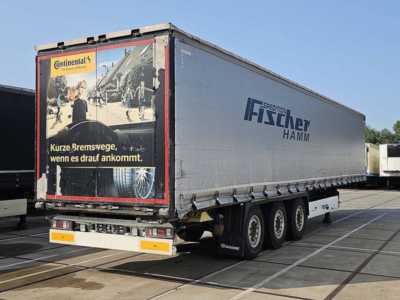 Krone SD COIL LINER EDSCHA DISC BRAKES - Брезентово полуремарке: снимка 2 Krone SD COIL LINER EDSCHA DISC BRAKES - Брезентово полуремарке: снимка 2