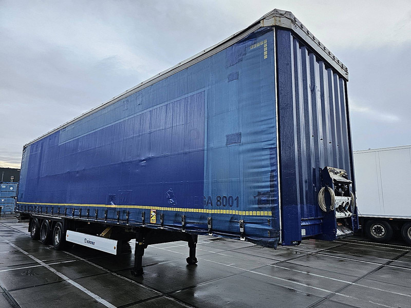 Krone SD - Брезентово полуремарке: снимка 3 Krone SD - Брезентово полуремарке: снимка 3