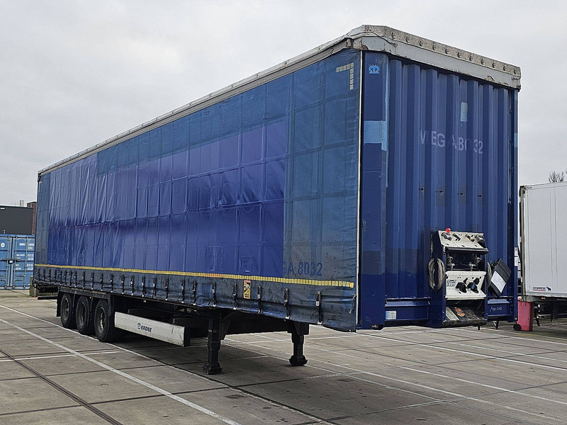 Krone SD - Брезентово полуремарке: снимка 3 Krone SD - Брезентово полуремарке: снимка 3