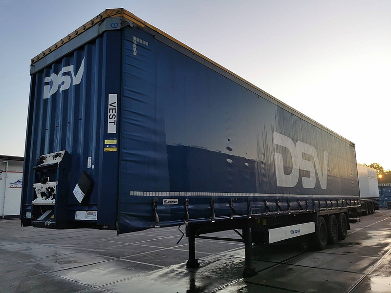 Krone SDP 02 BÄR 2 TONS TAILLIFT - Брезентово полуремарке: снимка 1 Krone SDP 02 BÄR 2 TONS TAILLIFT - Брезентово полуремарке: снимка 1