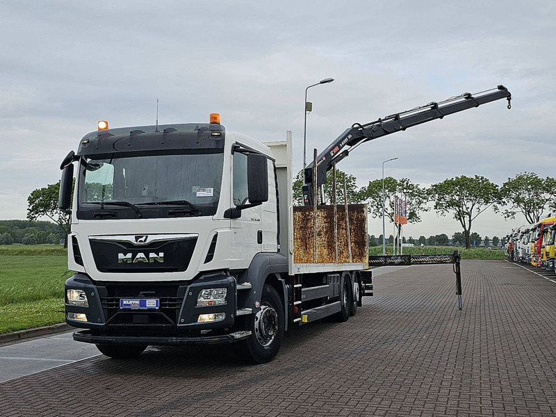 MAN 26.460 TGS - Бордови камион, Камион с кран: снимка 2 MAN 26.460 TGS - Бордови камион, Камион с кран: снимка 2