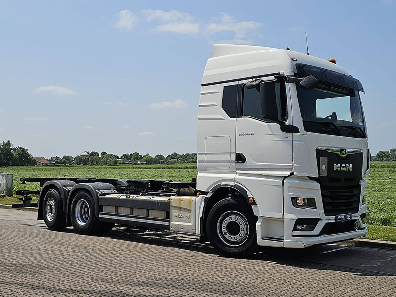 MAN 26.470 TGX TG3 6X2-4 STEERAXLE - Контейнеровоз/ Сменна каросерия камион: снимка 5 MAN 26.470 TGX TG3 6X2-4 STEERAXLE - Контейнеровоз/ Сменна каросерия камион: снимка 5