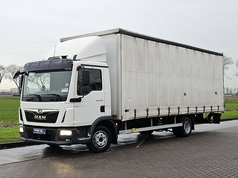 MAN 8.220 TGL AIRCO LIFT BOX 7.1M - Камион с брезент: снимка 2 MAN 8.220 TGL AIRCO LIFT BOX 7.1M - Камион с брезент: снимка 2