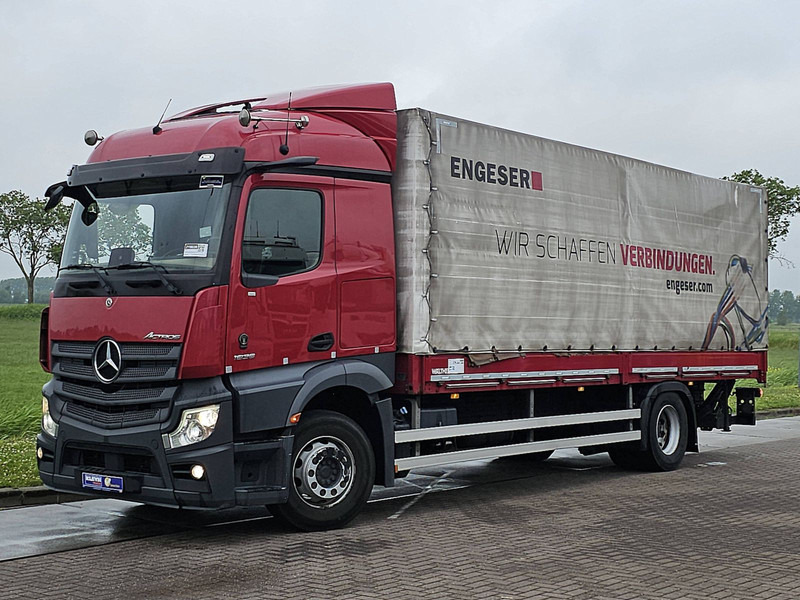 Mercedes-Benz ACTROS 1836 - Камион с брезент: снимка 2 Mercedes-Benz ACTROS 1836 - Камион с брезент: снимка 2