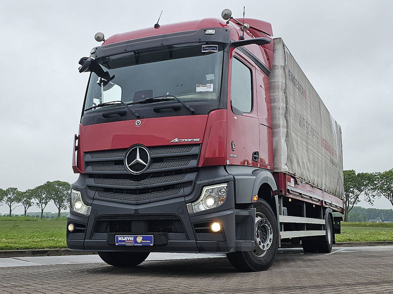 Mercedes-Benz ACTROS 1836 - Камион с брезент: снимка 1 Mercedes-Benz ACTROS 1836 - Камион с брезент: снимка 1