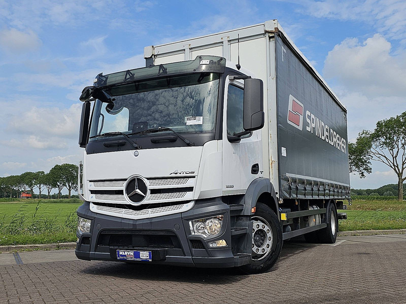 Mercedes-Benz ANTOS 1833 RETARDER TAILLIFT - Камион с брезент: снимка 1 Mercedes-Benz ANTOS 1833 RETARDER TAILLIFT - Камион с брезент: снимка 1