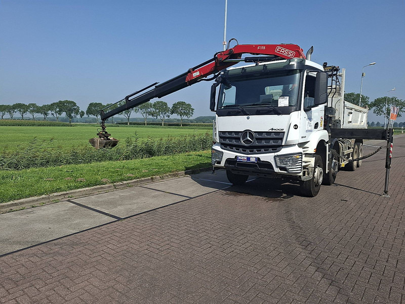 Mercedes-Benz AROCS 3243 FASSI F175A023 - Самосвал камион, Камион с кран: снимка 4 Mercedes-Benz AROCS 3243 FASSI F175A023 - Самосвал камион, Камион с кран: снимка 4