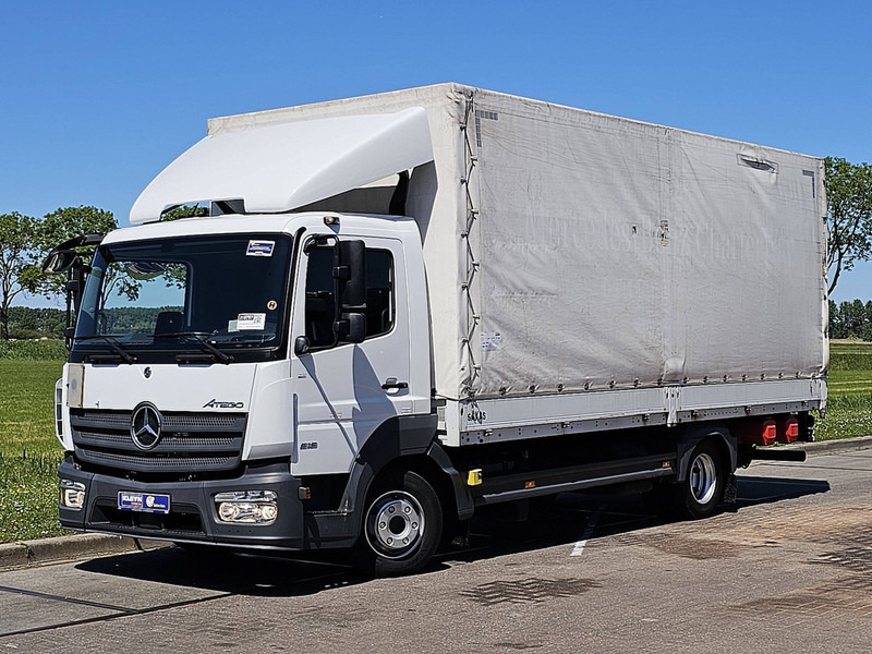 Mercedes-Benz ATEGO 818 AIRCO TAILLIFT HPEB - Камион с брезент: снимка 2 Mercedes-Benz ATEGO 818 AIRCO TAILLIFT HPEB - Камион с брезент: снимка 2