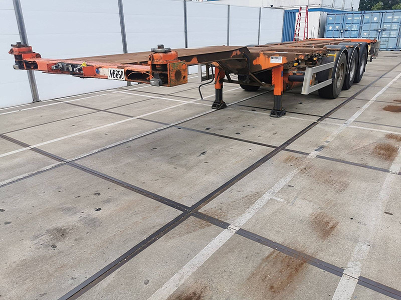 Nooteboom FT 43 03 V lift axle; BPW - Контейнеровоз/ Сменна каросерия полуремарке: снимка 1 Nooteboom FT 43 03 V lift axle; BPW - Контейнеровоз/ Сменна каросерия полуремарке: снимка 1