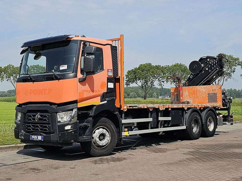 Renault K 430 HIAB211EP5 - Бордови камион, Камион с кран: снимка 2 Renault K 430 HIAB211EP5 - Бордови камион, Камион с кран: снимка 2