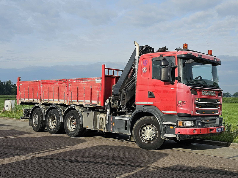 Scania G400 HIAB 211EP-3 DUO - Самосвал камион, Камион с кран: снимка 5 Scania G400 HIAB 211EP-3 DUO - Самосвал камион, Камион с кран: снимка 5